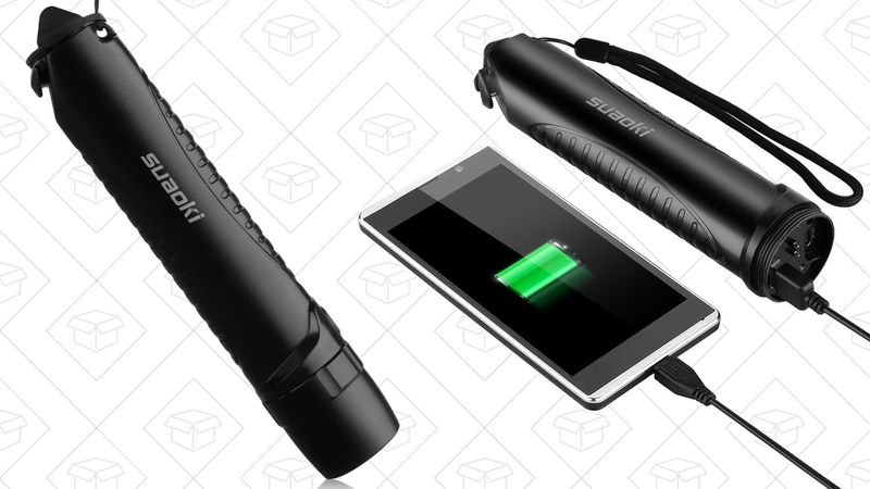 Suaoki 4-in-1 Cree LED Flashlight, $18 with code 6L5PHWMJ